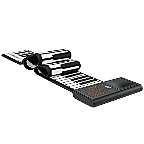 JTYX Roll Up Piano 88 Touches avec Haut-Parleur numérique Bluetooth Piano Clavier Portable électronique Hand Roll Piano Rechargeable Pliant Piano Enfants Jouets Instrument de Musique - Les Beatles, Paul McCartney, John Lennon, RIngo Starr, George Harrison JTYX Roll Up Piano 88 Touches avec Haut-Parleur numérique Bluetooth Piano Clavier Portable électronique Hand Roll Piano Rechargeable Pliant Piano Enfants Jouets Instrument de Musique