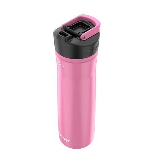 Image of Contigo Cortland Chill 2.0 Stainless Steel Water Bottle with AUTOSEAL Lid 24 oz Juniper and Azalea 2-Pack
