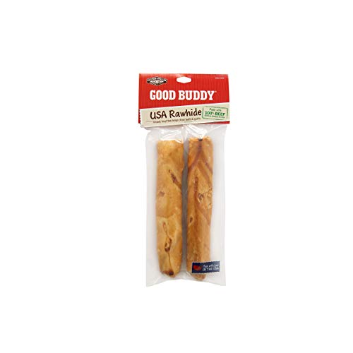 Castor & Pollux Good Buddy Dog Treat - Rawhide Sticks With Natural Chicken Flavor - 8 oz. Bag