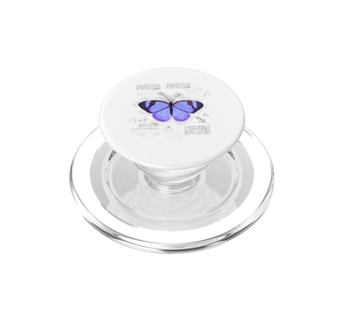 PopGrip pour MagSafe papillon vintage support retro pour smartphone