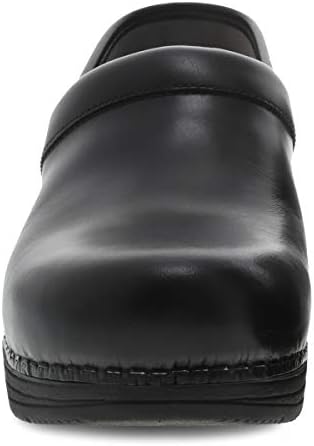 Dansko LT Pro Clogs for Women – Lightweight Rocker Bottom Footwear for Comfort and Support – Ideal for Long Standing Professionals Black Leather Clogs 8.5-9 M US | Image 3