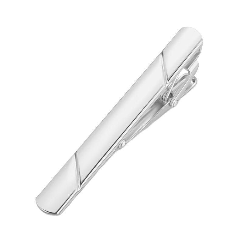 Image of 1 /2 /3Pcs Tie Clips for Men Black Tie Bar Clip Set for Regular Ties Necktie for Wedding Anniversary Business Best Gift Skiny Necktie Meeting Gold Black Long(2.28 inch*0.24 inch) Short (1.69 inch*0.24 inch)
