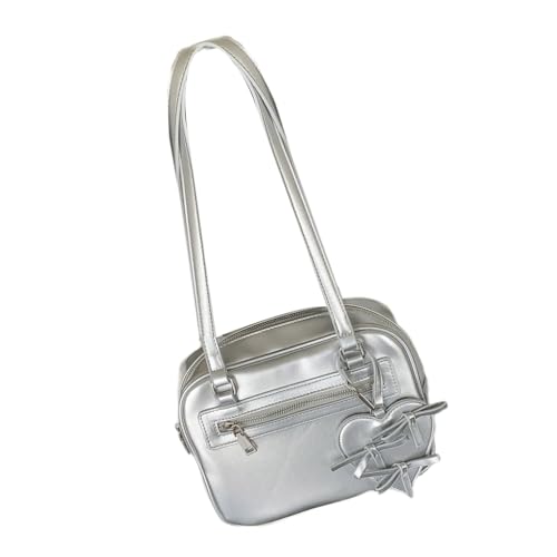 Sac à bandoulière carré en cuir PU tendance pour femme