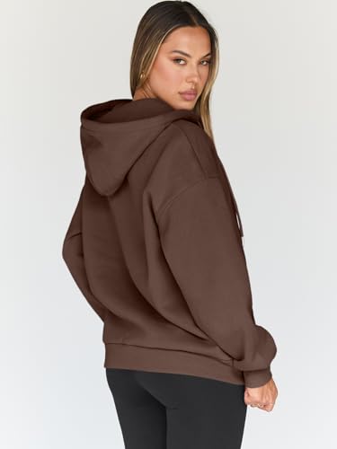 Image of Trendy Queen Womens Oversized Zip Up Hoodies Y2K Fall Sweatshirts 2026