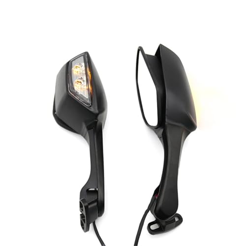Miroirs Moto Rétroviseur LED Intégré Haute Visibilité Pour ZX-10R 11-15