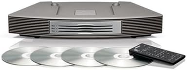 Bose Wave Music System III Bundle with Bose Wave Multi-CD Changer, Graphite Grey - Black, Compatible with Alexa (Renewed)