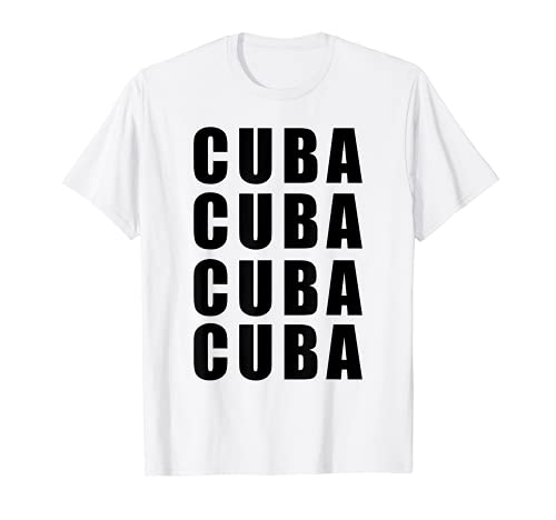 Cuba Cuba Cuba Cuba Camiseta