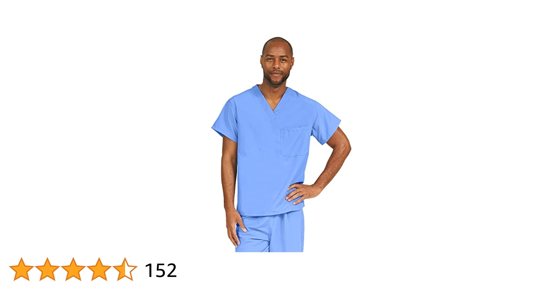 Amazon.com: Medline PerforMAX Unisex Reversible Scrub Top