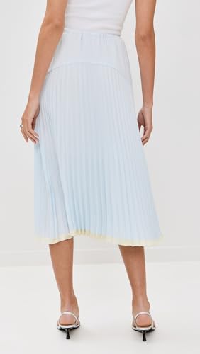 Vince Women's Pleated Tiered Skirt3