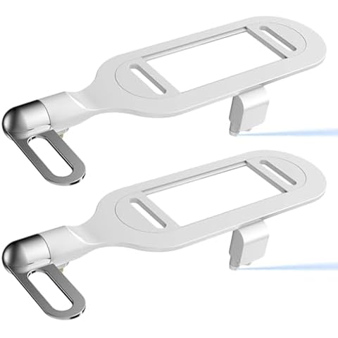 Phito Bidet Toilet Seat Dual Nozzle, Airlandolists Smart Toilet Flusher, Airlando Non-electric Dual Nozzles Bidet Attachment for Toilet, Adjustable Water Pressure, Bidets for Existing Toilets (2 Pcs) Cover