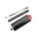 Echappement Moto Silencieux d'échappement 28 mm pour CRF XR KLX SSR Thumpstar Li&Fan 50cc, 110cc, 125cc, 140cc, ATV, Quad, 4 Roues