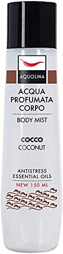 YESHI SET A-QUOLINA COCCO: BAGNO SCHIUMA 250ML + LATTE CORPO 250ML + PROFUMO 150ML + MELISSA POCHETTE + SPUGNA (COCCO)