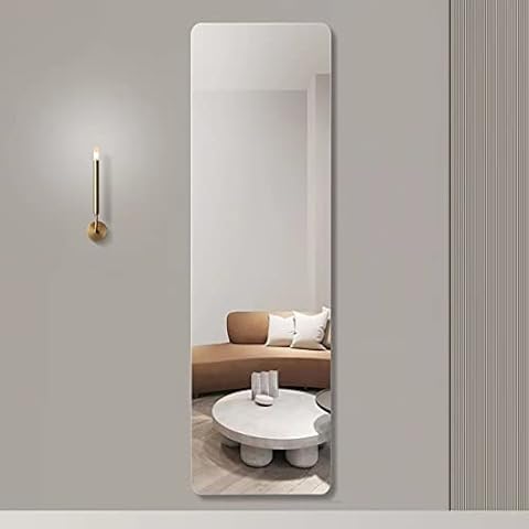 DP Home 18 x 57 in Wall-Mounted Full Length Wall Mirror Body Mirror for Floor & Wall in Bedroom Dressing Mirror D001 Cover
