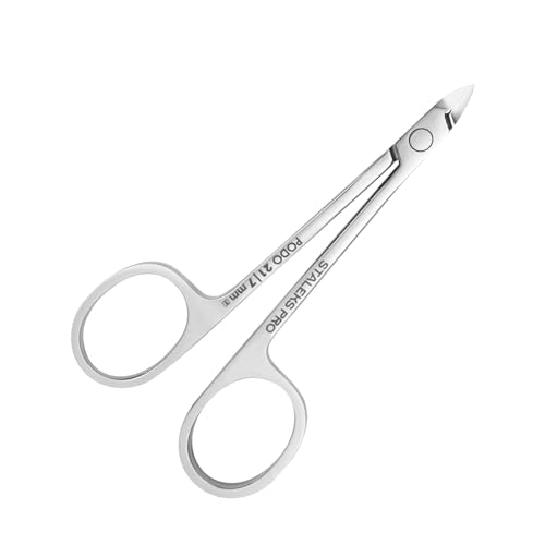 Pince pour ongles d'orteils STALEKS PODO 21 en acier chirurgical durable de 7 mm