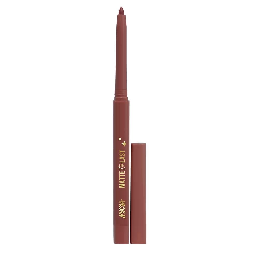 Nykaa Cosmetics Matte to Last Lip Liner - Chai (0.3g)-image-43