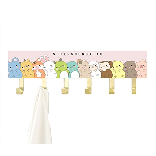 WYJRO Perchero Tablero Madera,percheros