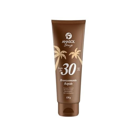 Anasol Loção Bronzeadora FPS 30-120g