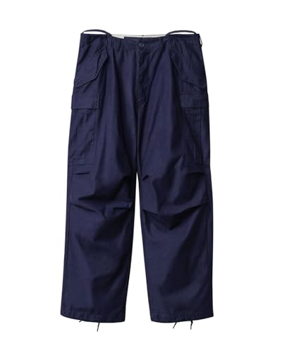 [WAIPER] �ČR M-65 �t�B�[���h�J�[�S�p���c �����^ �A���~�W�b�v �yWP111�z (JP, �A���t�@�x�b�g, XL, Regular, NAVY)