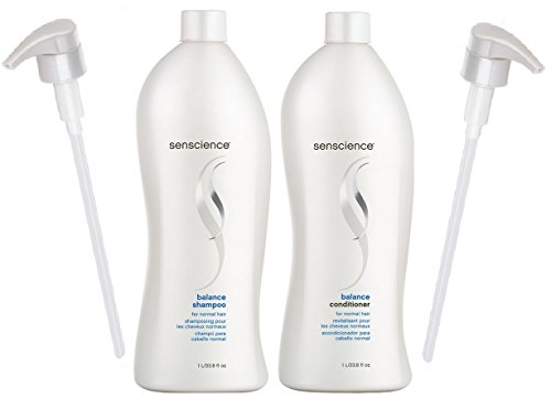 Senscience Balance Shampoo & Conditioner (33.8oz Each) - With Pumps