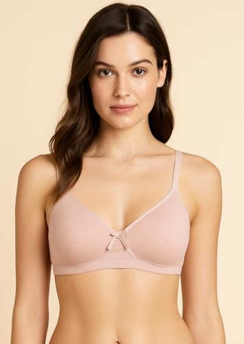 Image of Viola's Secret 6 Pack of Color Print T-Shirt Bras B Cup C Cup and D Cup