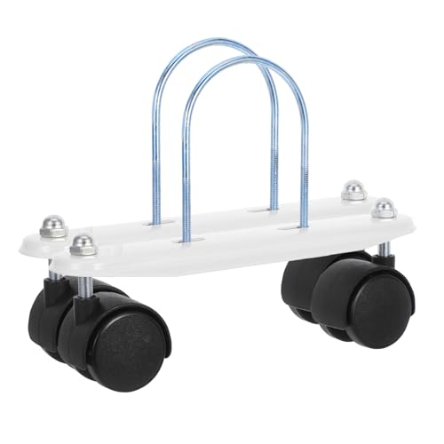 VILLCASE Support u Avec Roulettes Pivotantes 360° Pour Radiateur à Huile 1 Paire Accessoires De Chauffage Électrique Et Gaz Stabilité Antidérapante Remplacement