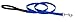 LupinePet Basics 1/2" Blue 6-foot Padded Handle Leash for Small Pets