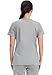 Cherokee Medical Women's Scrub Top V-Neck Modern Classic Fit with 3 Pockets, Ultra Soft and 2-Way Stretch Fabric - WW620, S, Grey