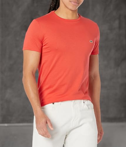 Image of Lacoste Men's Short Sleeve Pima Jersey Crew Neck Tee