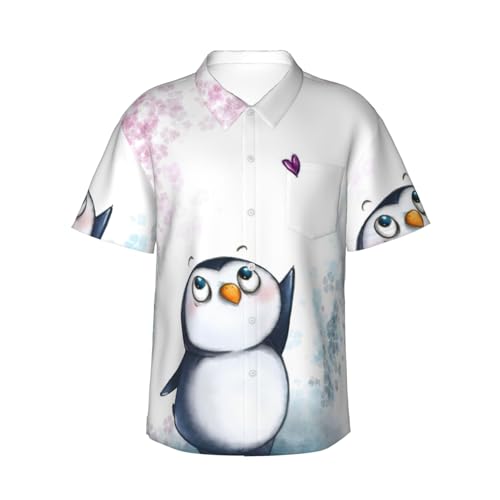 Chemise hawaïenne pingouin pour homme l'esprit des vacances et de l'été