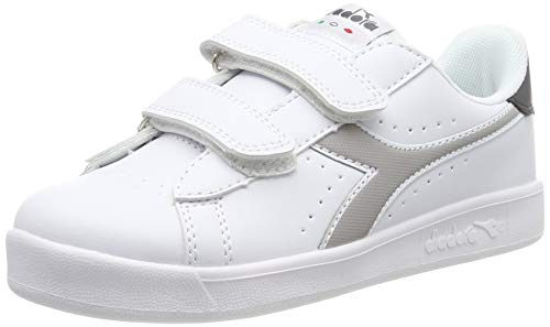 Diadora Game P Ps, Scarpe da ginnastica Unisex - Bambini e ragazzi, Grigio Castello, 32 EU