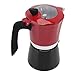 Ekspres do kawy na kuchence, piękny aluminiowy dzbanek na kawę do podróży(czerwony czarny, Nr 6 Garnek 300 ML)
