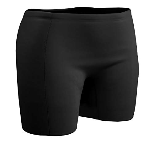 Short de volleyball femme Champro Vs2abl noir en polyester et élasthanne