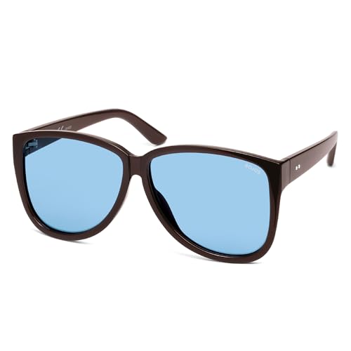 Image of SOJOS Trendy Big Oversized Polarized Sunglasses Womens Mens, 70s 80s Retro Vintage Pilot Shades SJ2643