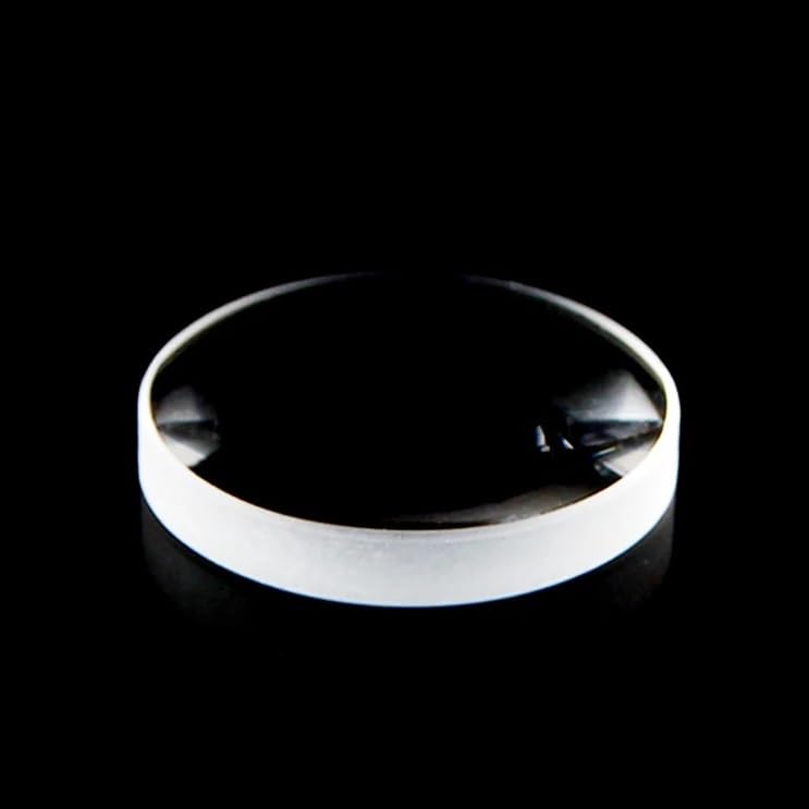 Lentille convexe D16 f40 en quartz à haute résistance thermique