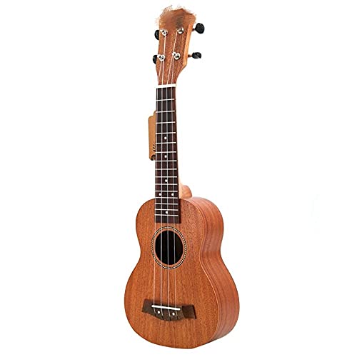 CAZARU 21 Pouces Ukulele Treble Sapele Uke 15 Fret 21 Pouces Mini Guitare hawaïenne Une Guitare ukulélé adaptée aux débutants - Les Beatles, Paul McCartney, John Lennon, RIngo Starr, George Harrison CAZARU 21 Pouces Ukulele Treble Sapele Uke 15 Fret 21 Pouces Mini Guitare hawaïenne Une Guitare ukulélé adaptée aux débutants