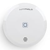 Homematic IP Smart Home Wassersensor, Wassermelder für zuverlässige Alarmierung per Sirene und Push-Benachrichtigung in der Smartphone-App bei Feuchtigkeit und Wasser, 160017A0
