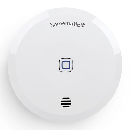 Homematic IP Smart Home Water Sensor, Water Detector for reliable Al...