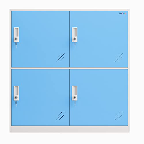 Blue Color Metal Office Storage Cabinet Locker,Small Locker For Personal Storage Bag File And Phone,Office Changing Room Locker #TOP7