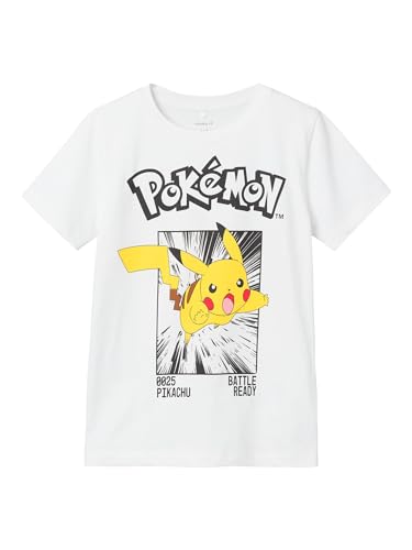 Camiseta Pokémon  Pikachu y Eevee - Talla 116 cm