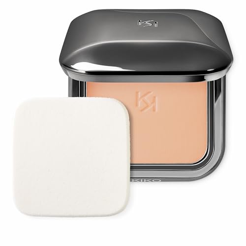 KIKO Milano Weightless Perfection Wet And Dry Powder Foundation N80-04, Kompakte Puder-Foundation Mit Mattem Finish Und Lsf 30