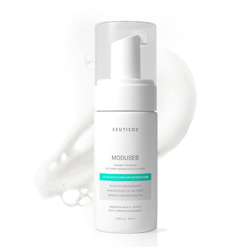 Image of Ceuticoz Moduseb Foaming Facewash | Gentle Daily Exfoliation | 100ml