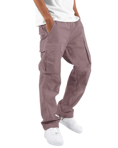 Image of Noble Monk Men's Cargo Pant | Drawstring | Solid Cargo | Multi Pockets Trackpant