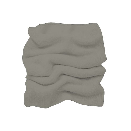 Parisbonbon Men's 100% Cashmere Fashion Neck Warmer Color Gray One Size