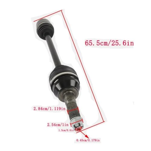 Arbre de transmission CV arrière pour Ranger Crew XP 900 et 1000 - 2