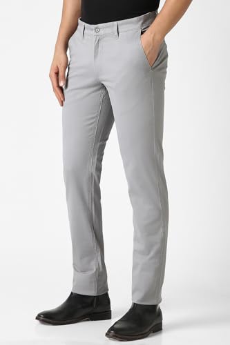 Image of Van Heusen Men's Mid Rise Premium Cotton Slim Fit Casual Trouser Chinos