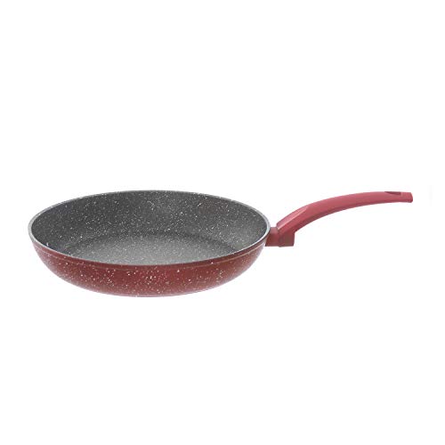 KASANOVA Padella Antiaderente Grape - Padella Induzione in Alluminio Professionale con Salvapadella - ø 32 cm