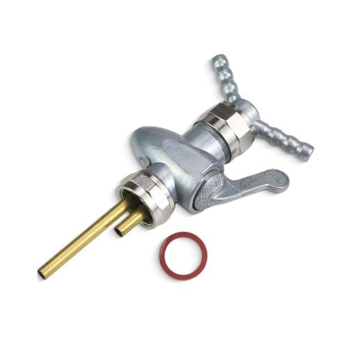Grifo de línea de aceite con cierre preciso para control de flujo en BMW R25 R26 R27 R60