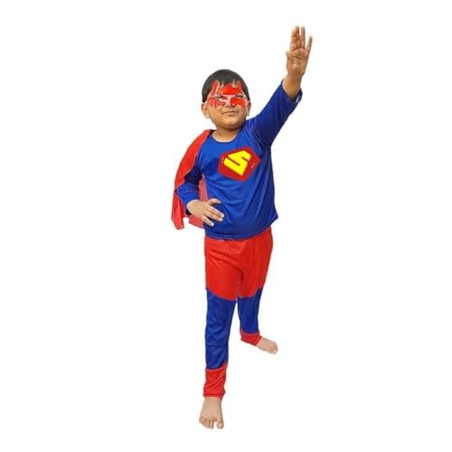 Image of Kaku Fancy Dresses Superhero Costumes - Superhero Theme Party, Halloween, Role Play Fancy Dress for Boys