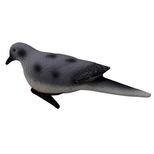 Fenteer Turtledove Artificial Figurines Pigeon Toy Child Imitation Games Decoration Funny Garden