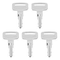 Briny River 5 x Zündschlüssel für Roller und schwere Geräte, 160431 6986, kompatibel mit Hitachi-Traktor